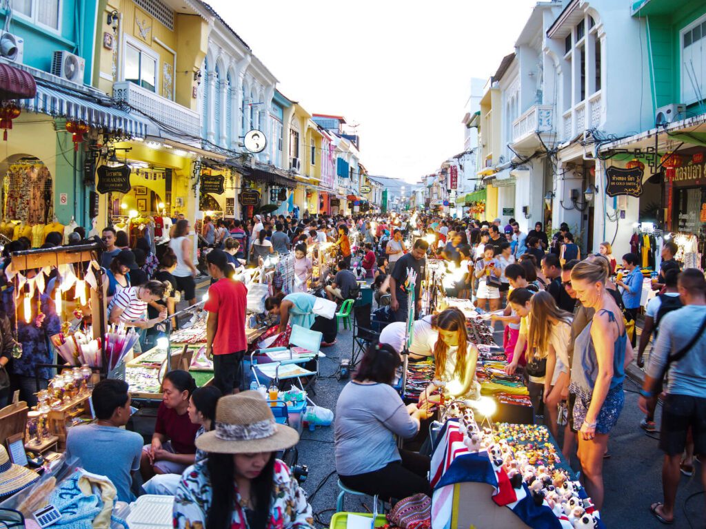 Old Phuket Town’s Walking Street Market